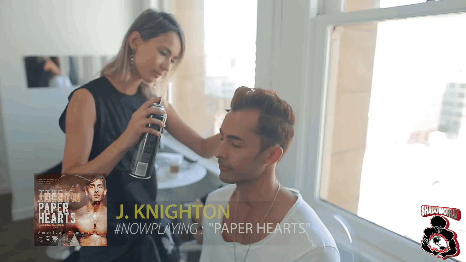 Paper Hearts BTS Clip 1